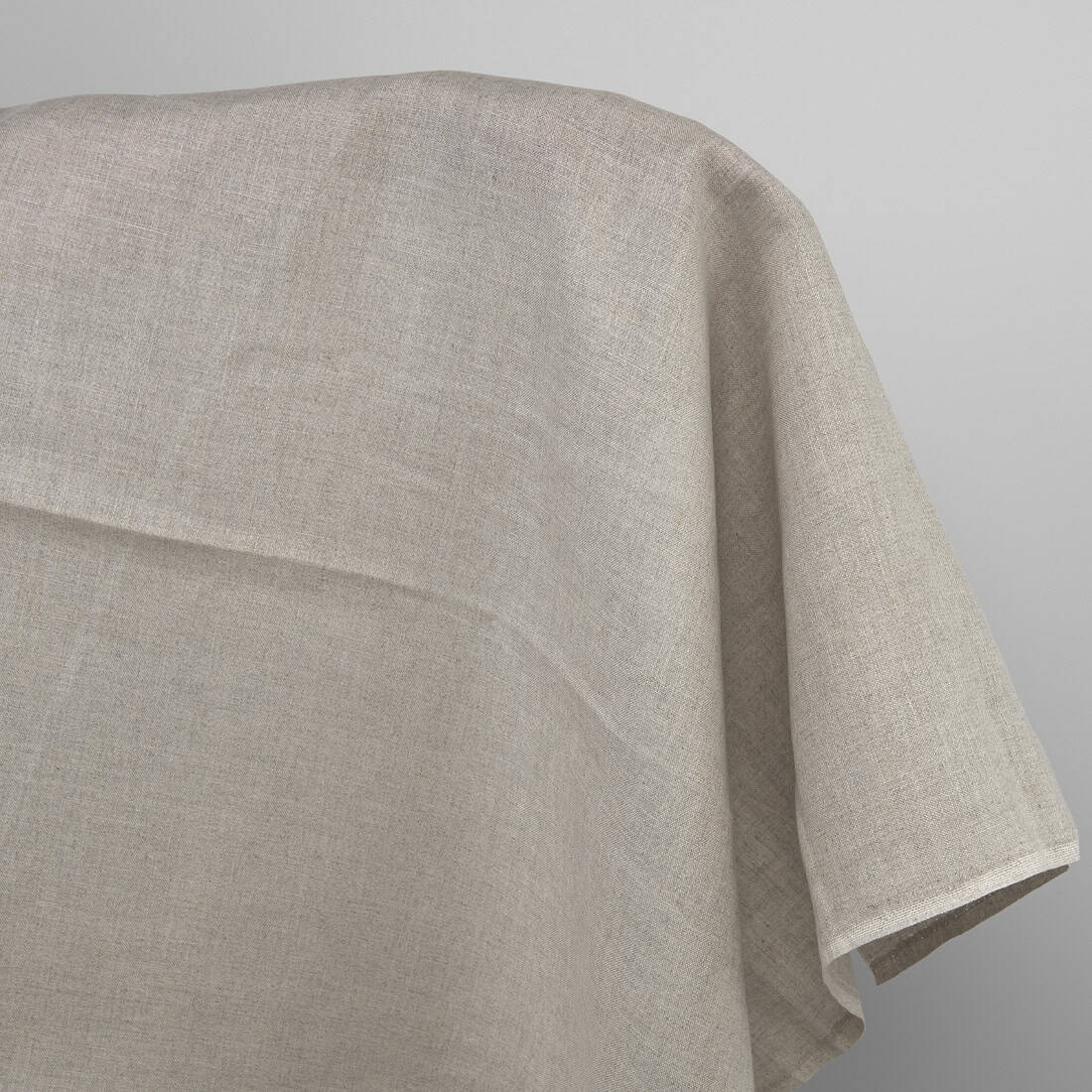 Tissu en lin naturel 1 Natural linen fabric