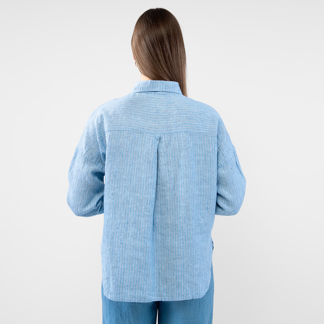 ODILE WEST Chemise rayé bleu 5 ODILE WEST Chemise rayé bleu – Image 5