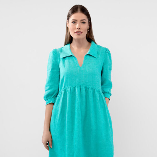 ANETTE Robe turquoise – Image 3