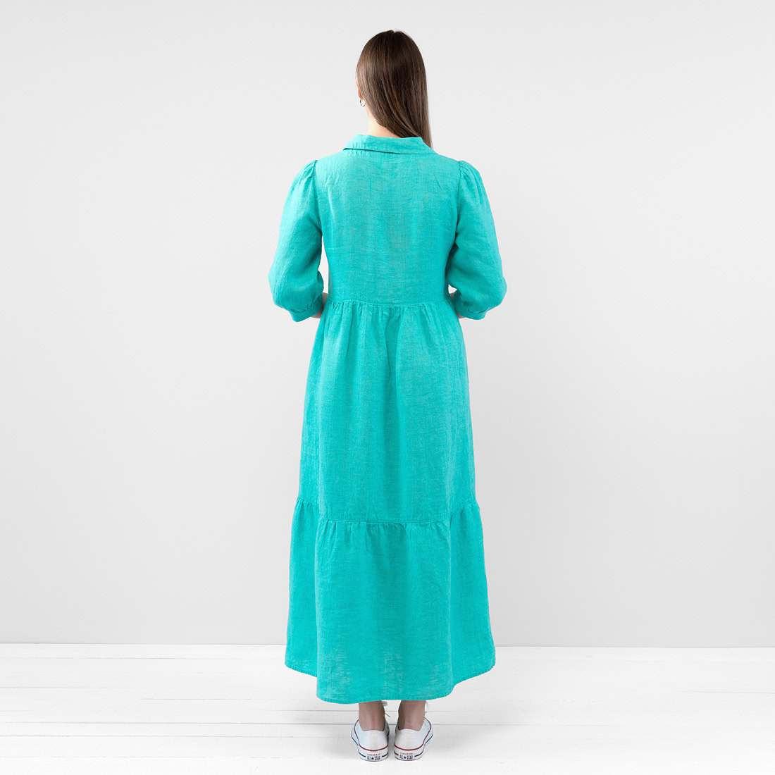 ANETTE Robe turquoise 6 ANETTE Robe turquoise – Image 6