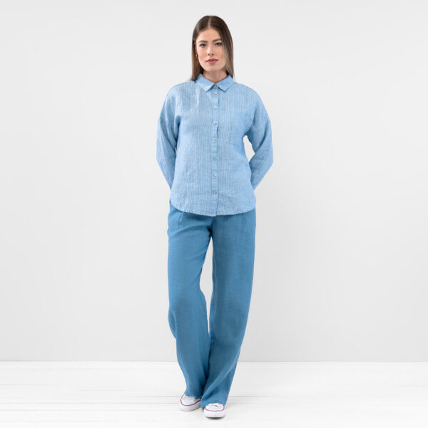 DORIS Pantalon bleu