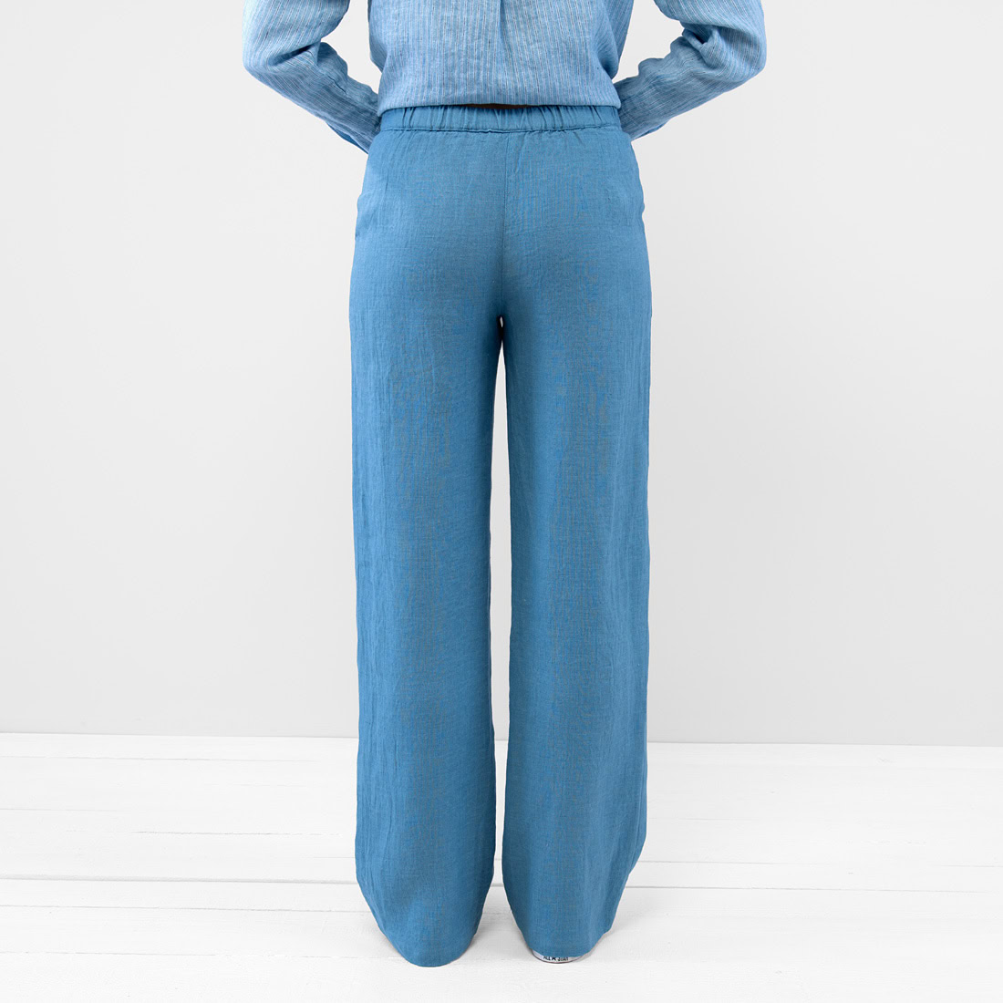 DORIS Pantalon bleu 4 DORIS Pantalon bleu – Image 4