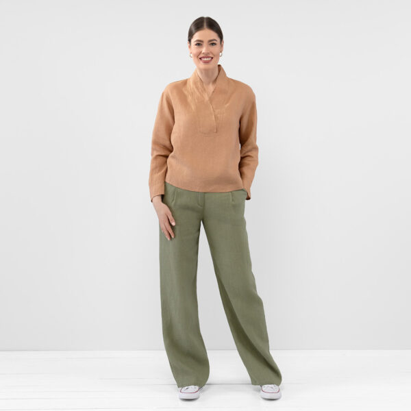 DORIS Pantalon vert – Image 2