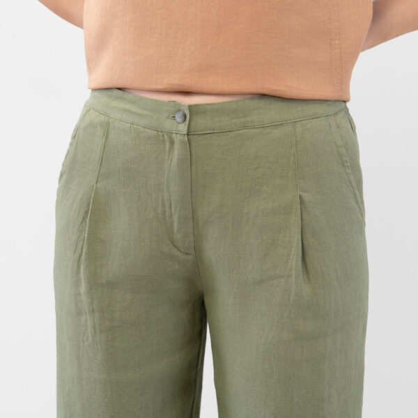 DORIS Pantalon vert – Image 3