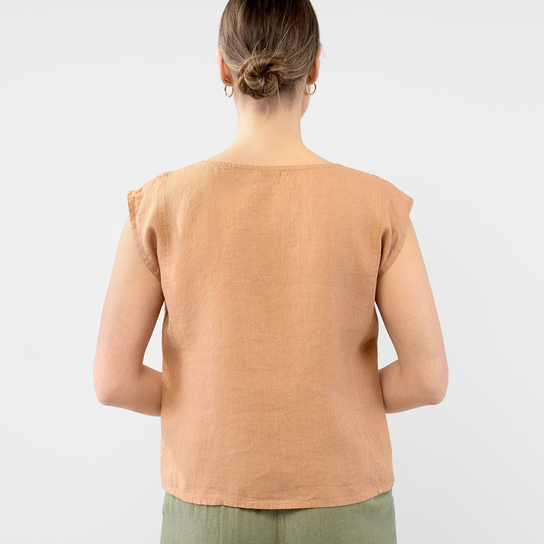 YUTA Blouse brun 5 YUTA Blouse brun – Image 5