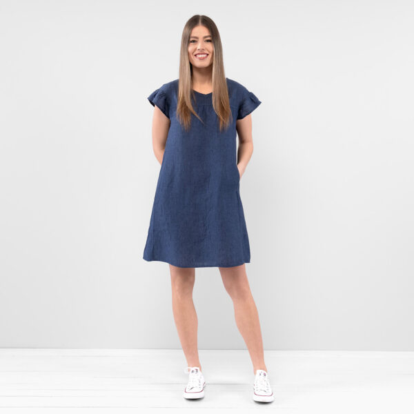 BETTE Robe bleu foncé – Image 5