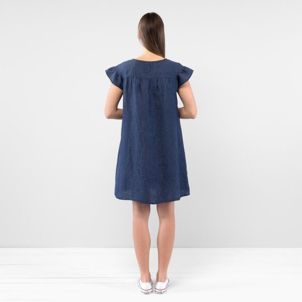 BETTE Robe bleu foncé – Image 6