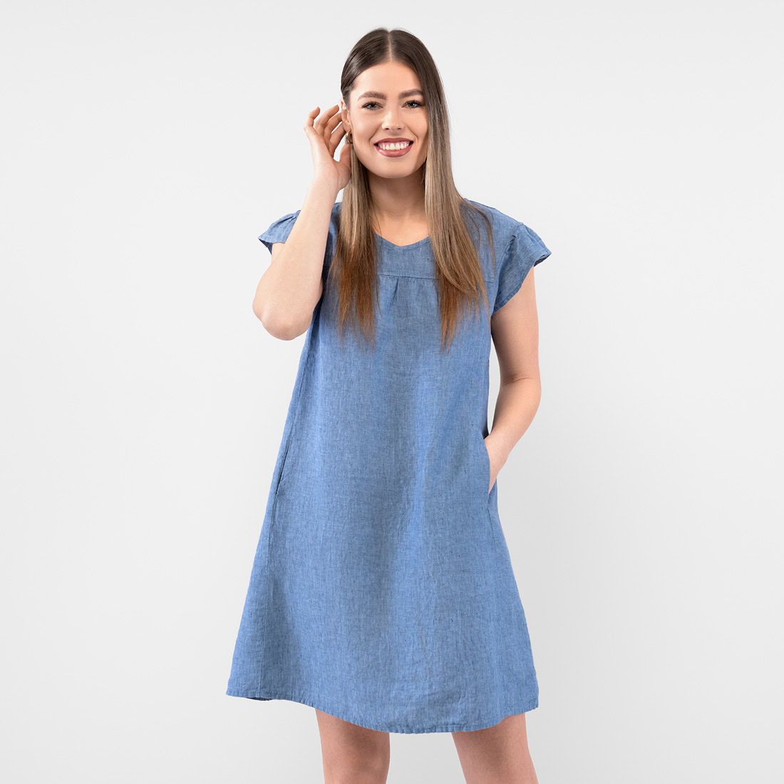 BETTE Robe bleu clair 2 BETTE Robe bleu clair – Image 2