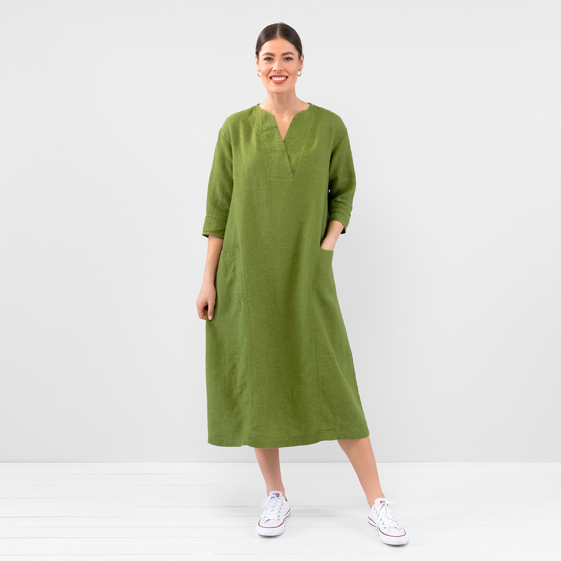 GLENN Robe vert 1 GLENN Robe vert