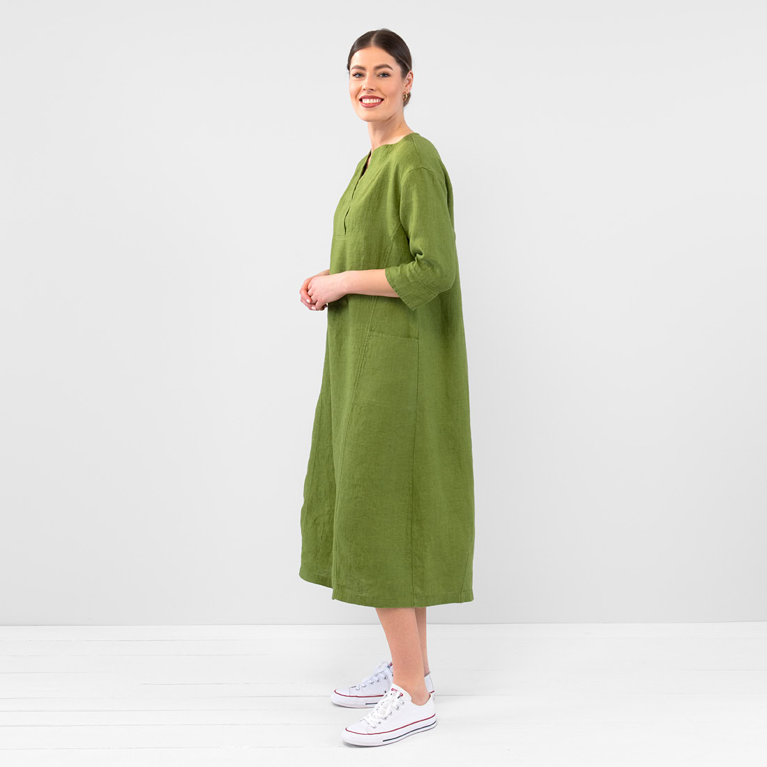 GLENN Robe vert 2 GLENN Robe vert – Image 2