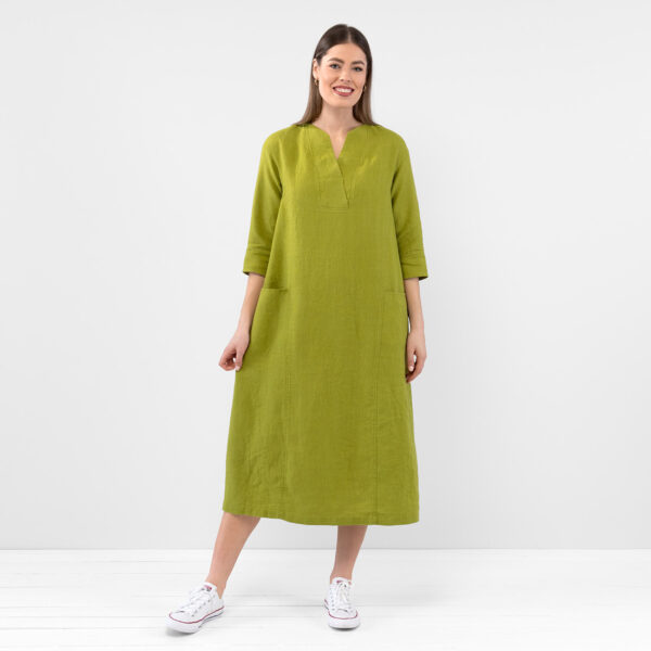 GLENN Robe vert poire