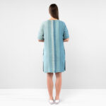 RENE Robe bleu vert