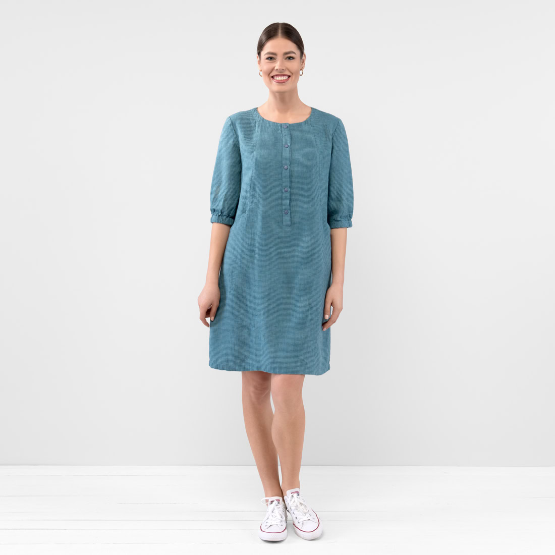 AVA Robe bleu vert 1 AVA Robe bleu vert