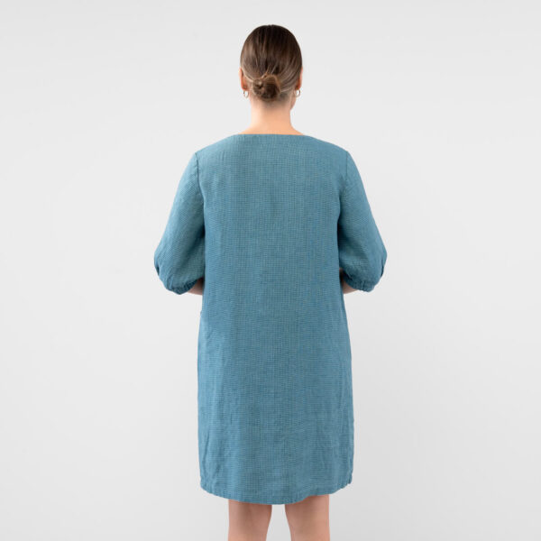 AVA Robe bleu vert – Image 6