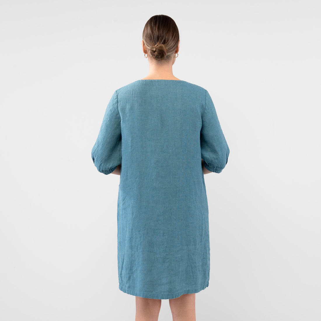 AVA Robe bleu vert 6 AVA Robe bleu vert – Image 6