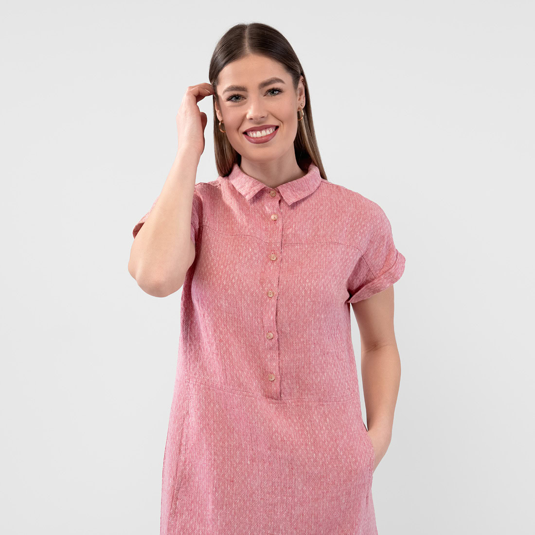 BELINDA Robe rouge 3 BELINDA Robe rouge – Image 3