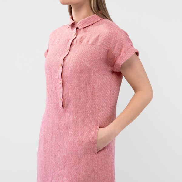 BELINDA Robe rouge – Image 4