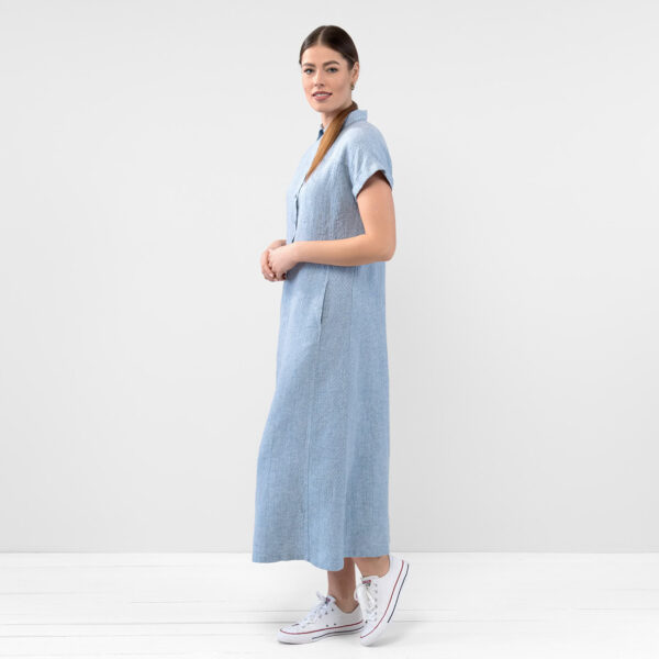 BELINDA Robe bleu – Image 2