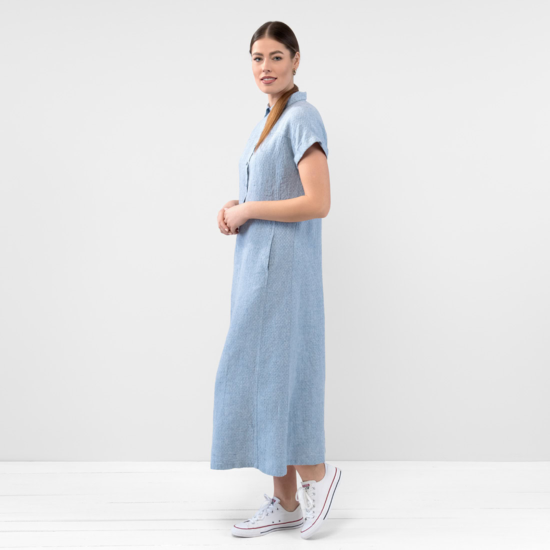 BELINDA Robe bleu 2 BELINDA Robe bleu – Image 2