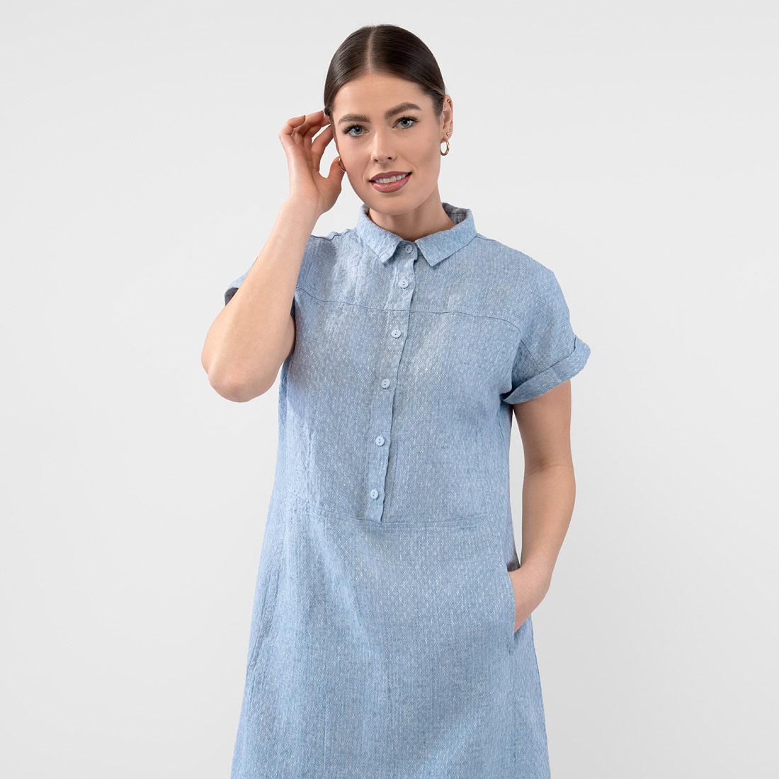 BELINDA Robe bleu 3 BELINDA Robe bleu – Image 3