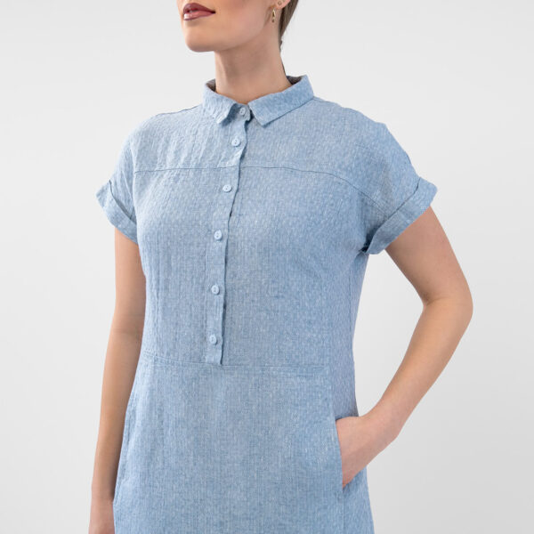 BELINDA Robe bleu – Image 4