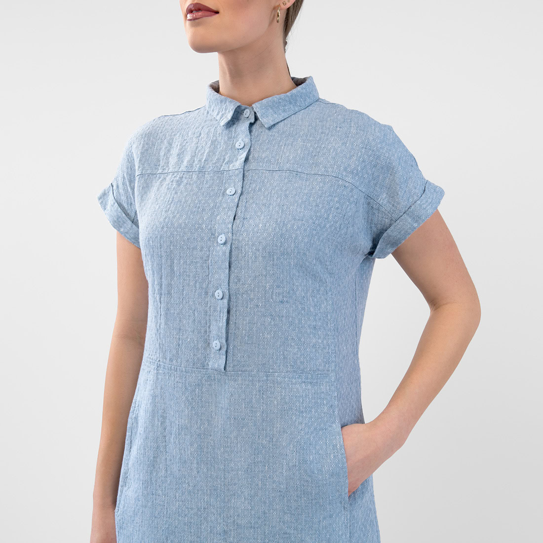 BELINDA Robe bleu 4 BELINDA Robe bleu – Image 4