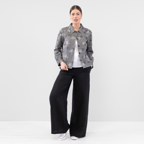 LIMA Veste noir floral – Image 2