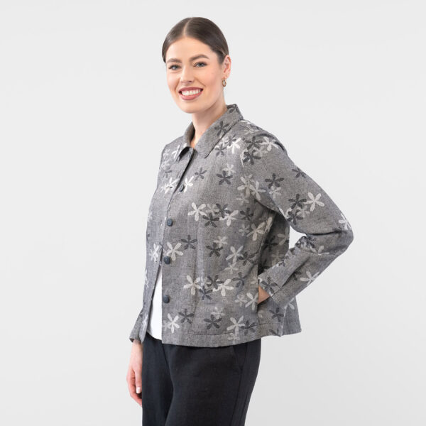 LIMA Veste noir floral – Image 4