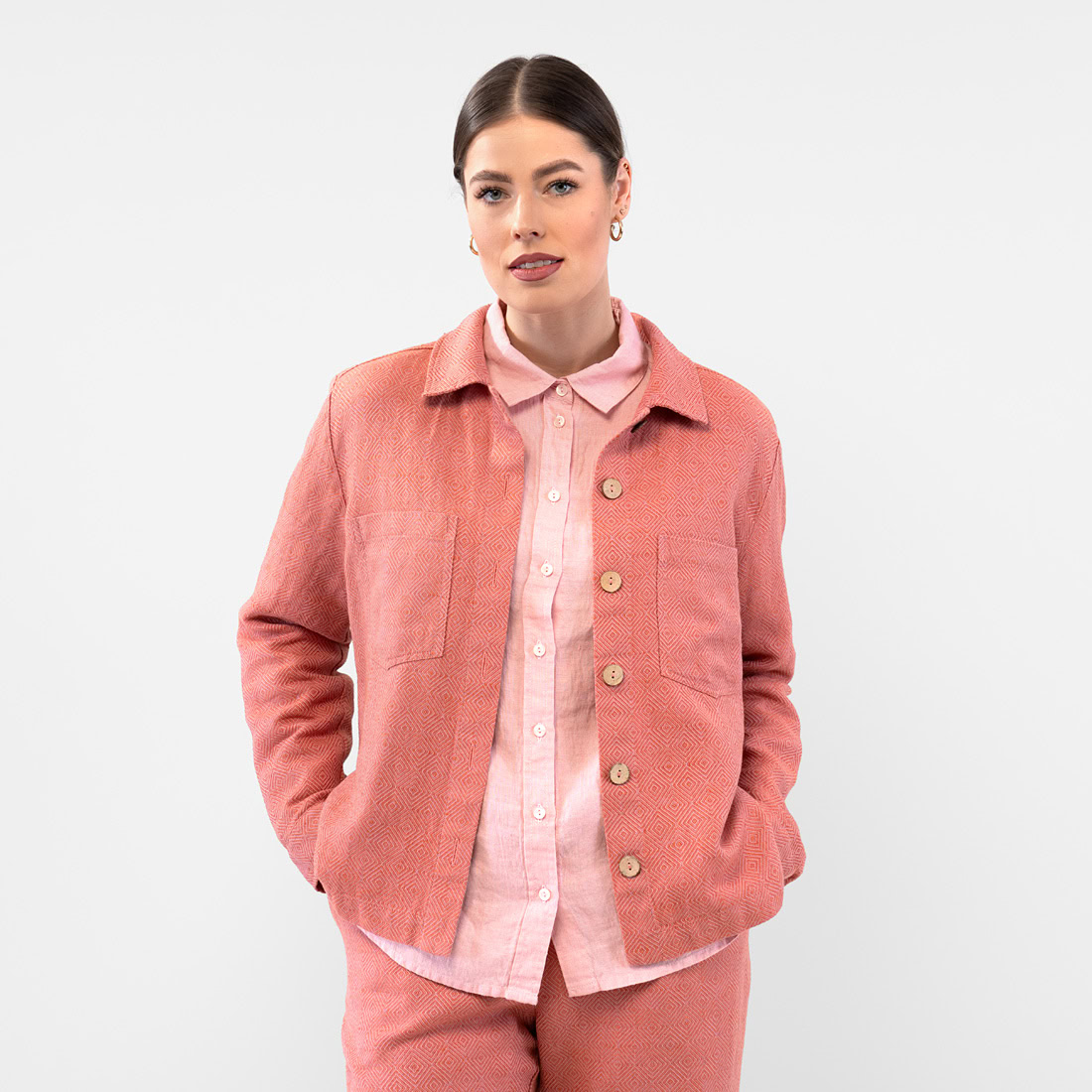 HALEY Veste orange 1 HALEY Veste orange