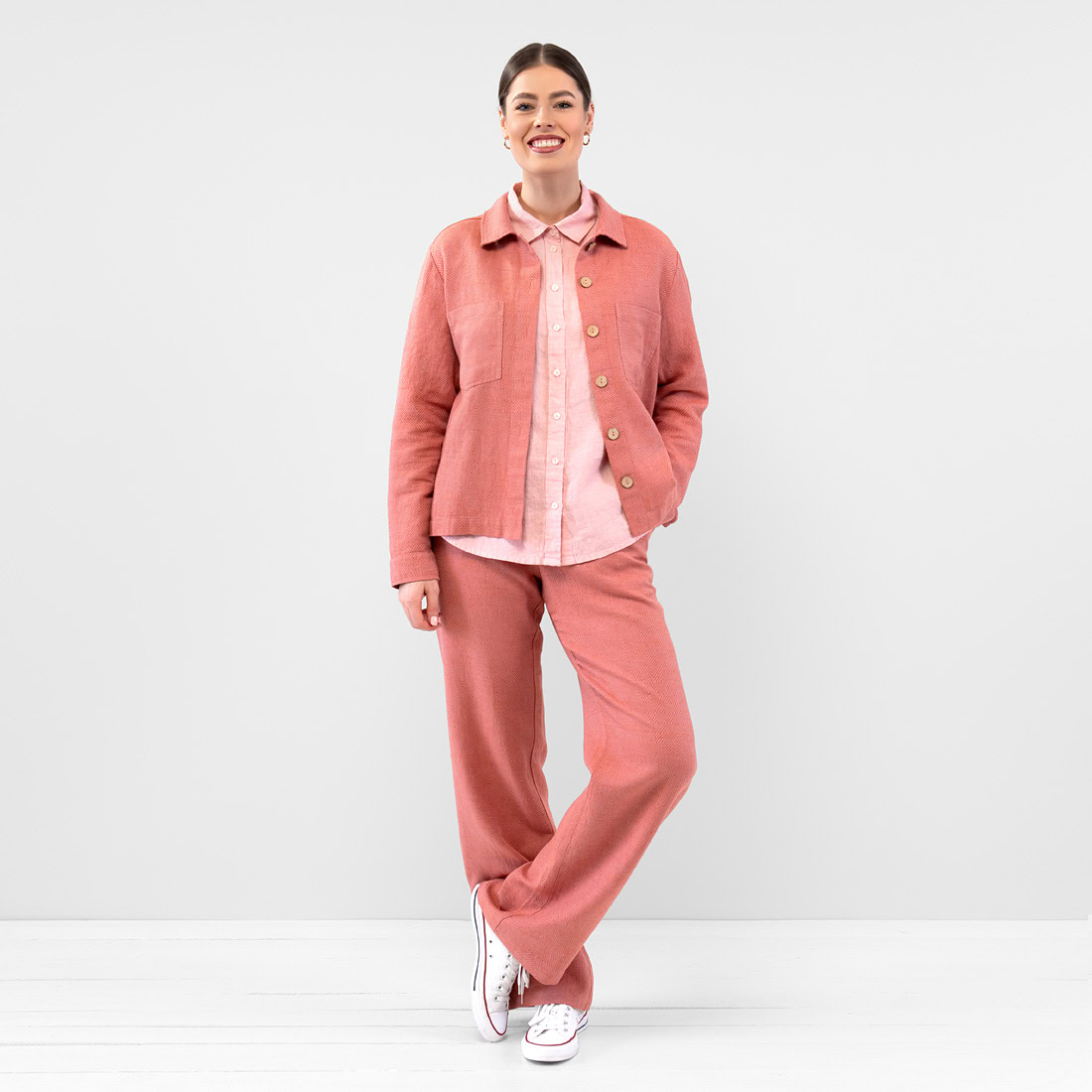HALEY Veste orange 2 HALEY Veste orange – Image 2