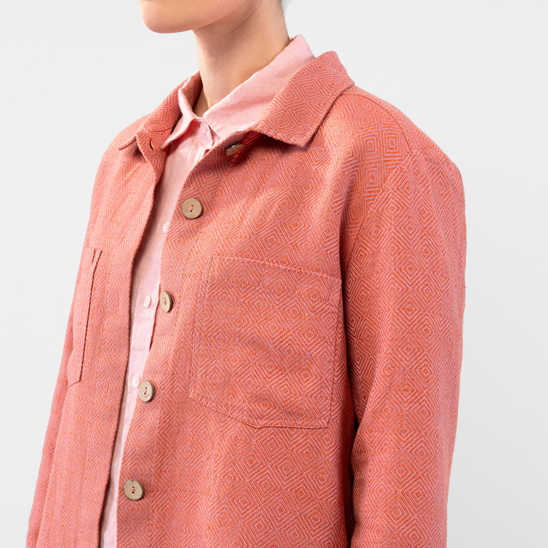HALEY Veste orange 4 HALEY Veste orange – Image 4