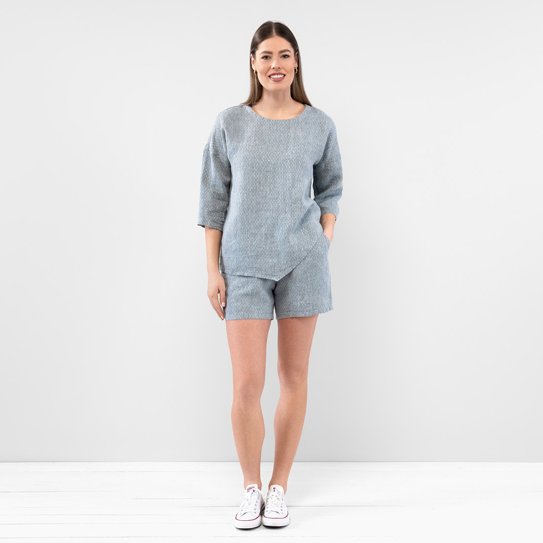 LOGAN Short gris 2 LOGAN Short gris – Image 2