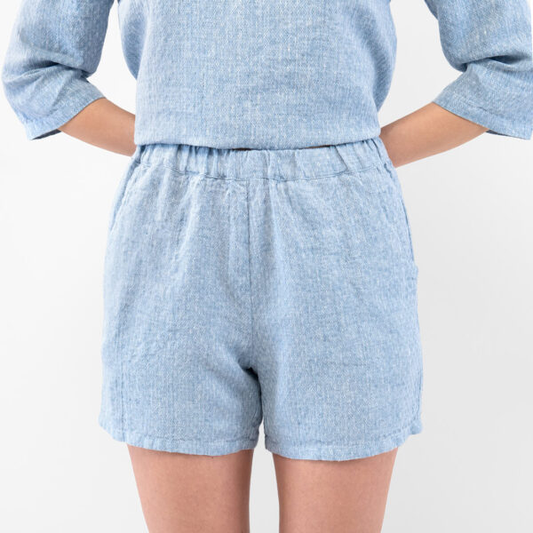 LOGAN Short bleu