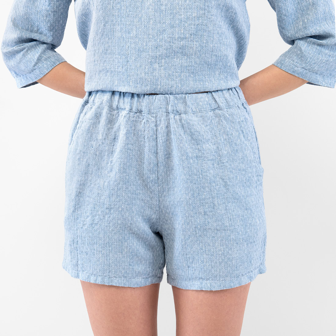 LOGAN Short bleu 1 LOGAN Short bleu