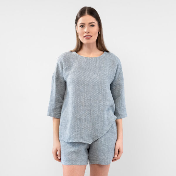 LOGAN Blouse gris