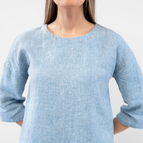 LOGAN Blouse bleu – Image 5