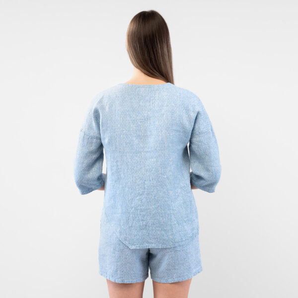 LOGAN Blouse bleu – Image 6