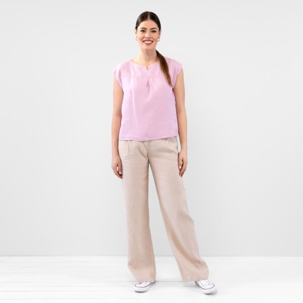 YUTA Blouse rose – Image 2
