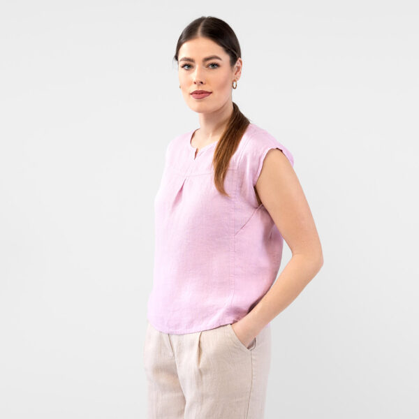 YUTA Blouse rose – Image 3