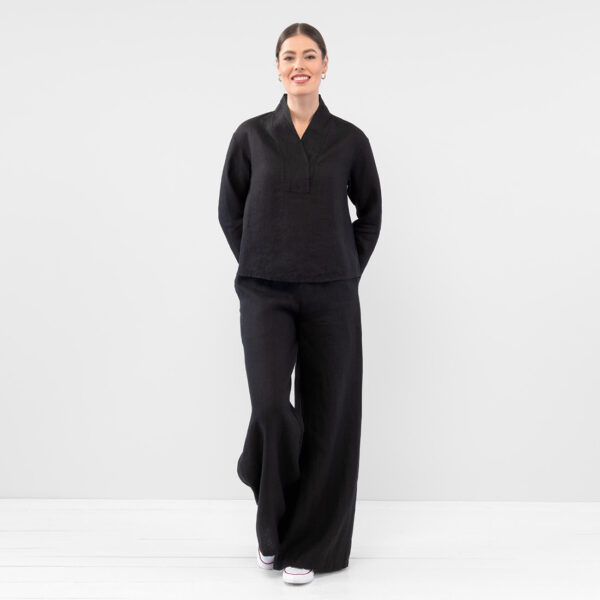 MAE Blouse noir – Image 2