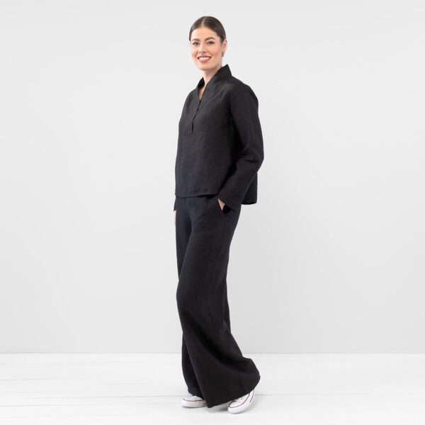 MAE Blouse noir – Image 3