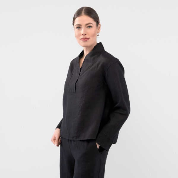MAE Blouse noir – Image 4