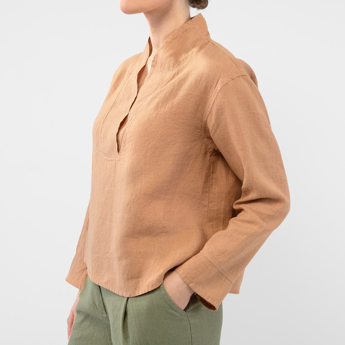 MAE Blouse brun 5 MAE Blouse brun – Image 5