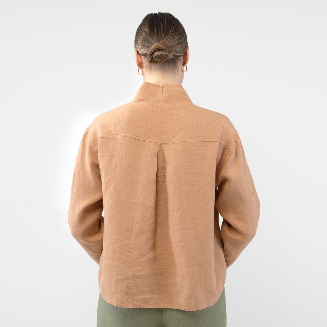 MAE Blouse brun 6 MAE Blouse brun – Image 6