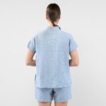 LOGAN BEY Blouse bleu