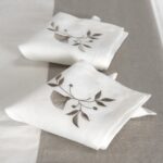 ORSON Serviette de table blanche