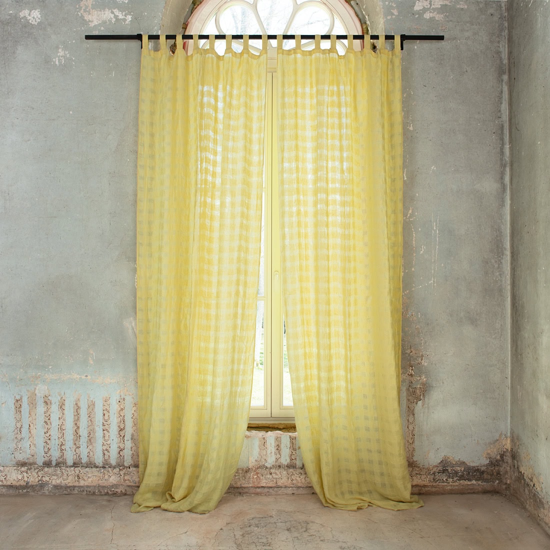KORI Rideau jaune 1 KORI Curtain yellow