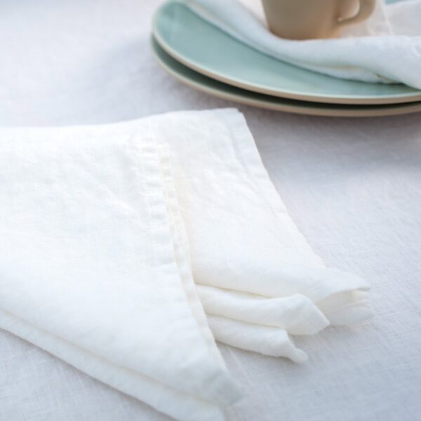 GAMMA Serviette de table blanche