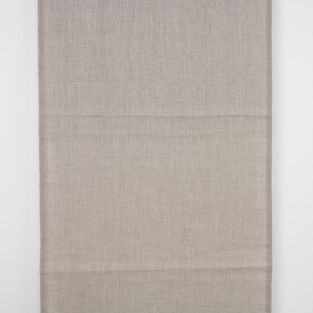 Tissu pur lin gris pour serviettes 1 Natural linen fabric, narrow width