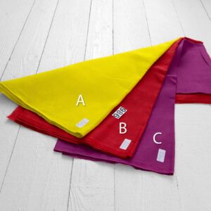Lot de tissus n° 986 10 Linen Cotton Fabric Cuts, Set No. 986